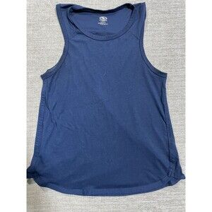 Athletic Works Tank Top Womens XS Blue Sleeveless Gym